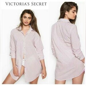 Victoria's Secret Pink cozy sleep shirt lightweight breezy Chemise small S